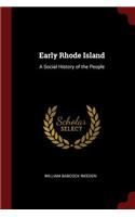 Early Rhode Island: A Social History of the People