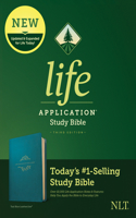 NLT Life Application Study Bible, Third Edition (Leatherlike, Teal Blue)