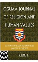 Oguaa Journal of Religion and Human Values