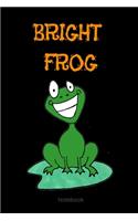 Bright Frog Composition Notebook: College Ruled Notebook - Lined Journal -School supplies Book Notes- back to school Gift Kids -