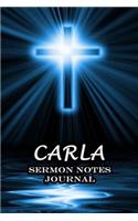 Carla Sermon Notes Journal