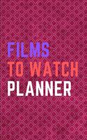 Films to watch planner