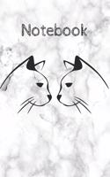 marble cat notebook
