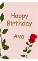 Happy Birthday Ava