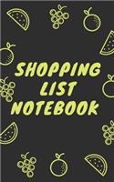 Shopping List Notebook: Grocery List Notebook, 100 Pages, Pastel Blue (Small, 5" x 8") (Kitchen Gifts)
