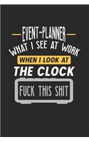 Event-Planner What I See At Work: Funny Journal - 6x9 Notebook - 120 pages - Dot Grid