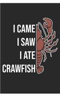 I Came I Saw I Ate Crawfish