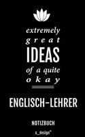 Notizbuch für Englisch-Lehrer