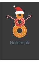 Notebook: Perfect Notebook For Donut Lover. Cute Cream Paper 6*9 Inch With 100 Pages Notebook For Writing Daily Routine, Journal and Hand Note