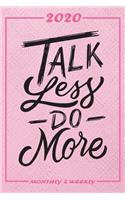 Set My 2020 Goals - Weekly and Monthly Planner