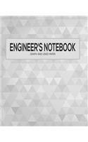 Graph and Lined Paper: Dual Paper Softcover Notebook with Alternating Graph Ruled and Lined Pages for Engineers, Scientists and Makers
