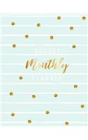 Monthly Budget Planner: Monthly Budget Planner: Weekly Expense Tracker, 12 Monthly Organizer & Budget Planner, Accounts Book to Keep Track of Finances, Weekly Budget Planne(1 Expense Tracker Monthly Budget Planner)
