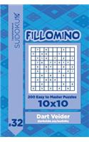 Sudoku Fillomino - 200 Easy to Master Puzzles 10x10 (Volume 32)