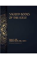 Vinaya Texts: Volume 1 of 3(13 Sacred Books of the East)