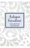 Antique Furniture Collection Log Book: 50 Templated Sections for Indexing Your Collectables