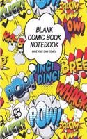 Blank Comic Book Notebook - Make Your Own Comics