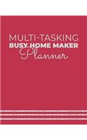 Multi-Tasking Busy Home Maker Planner