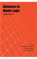 Advances in Modal Logic, Volume 6