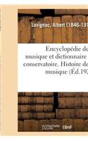 Encyclopédie de la Musique Et Dictionnaire Du Conservatoire. 2,5: Première Partie, Histoire de la Musique. [5], Russie, Pologne, Finlande, Scandinavie...
