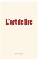 L'art de lire