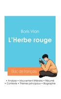 Réussir son Bac de français 2024: Analyse de L'Herbe rouge de Boris Vian