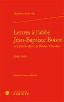 Lettres a l'Abbe Jean-Baptiste Boisot