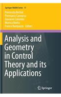 Analysis and Geometry in Control Theory and its Applications