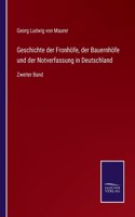 Geschichte der Fronhöfe, der Bauernhöfe und der Notverfassung in Deutschland