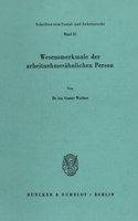 Wesensmerkmale Der Arbeitnehmerahnlichen Person