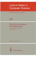 Rewriting Techniques and Applications: Bordeaux, France, May 25-27, 1987. Proceedings(256 Lecture Notes in Computer Science)