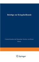 Beiträge Zur Kriegsheilkunde