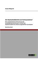 Staatsschuldenkrise als Vertrauenskrise?