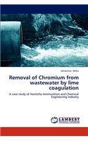 Removal of Chromium from wastewater by lime coagulation