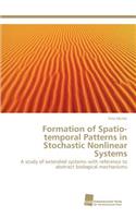 Formation of Spatio-Temporal Patterns in Stochastic Nonlinear Systems