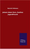 Johann Adam Horn, Goethes Jugendfreund