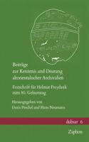 Beitrage Zur Kenntnis Und Deutung Altorientalischer Archivalien