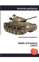 Battle of Cambrai (1917): (English)
