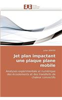 Jet plan impactant une plaque plane mobile: (Omn.Univ.Europ.)
