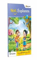 Next Explorers Environmental Studies (EVS) WorkBook for Primary School CBSE Class 1 / Level 1 Book B