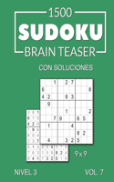 1500 Sudoku Brain Teaser 9x9 con soluciones