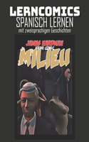 Lerncomics Spanisch lernen mit zweisprachigen Geschichten Milieu Krimi Comic