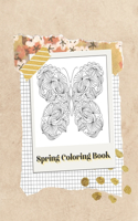 Spring Coloring Book