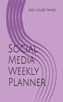 Social Media Weekly Planner