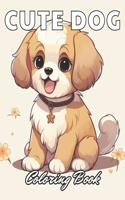 Cute Dog Coloring Book