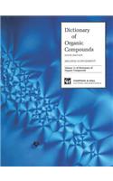 Dictionary Organic Compounds, Sixth Edition, Supplement 2