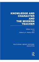 Knowledge and Character Bound with the Modern Teacher