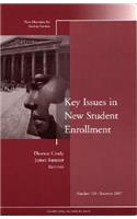 Key Issues in New Student Enrollment