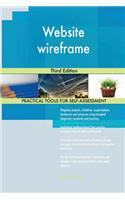 Website wireframe Third Edition