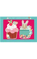 Tea Party Shaped Notecards