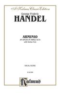 Arminio (1737): Miniature Score (Italian Language Edition), Comb Bound Miniature Score